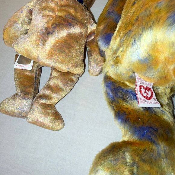 Authentic 1999 TY Beanie Baby & Beanie Buddy Matching Set – Clubby III™ (Final B - Picture 8 of 11